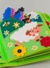 Montessori-Sinnesbuch „Tierbauernhof“ mit Klettverschluss Produktbild-Vorschau 7