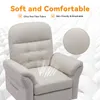 COMHOMA Fauteuil de relaxation Fauteuil TV avec dossier Voir les images du produit 10