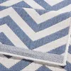 In- & Outdoor Wendeteppich Palma Blau Creme , Größe:160x230 Produktbild-Vorschau 6