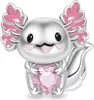 Gnoce Charm Axolotl mit Herz FSC154 Silber Produktbild-Vorschau 1