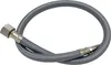 Balneo Armaturanschlussschlauch 3/8” x M10 60 cm PEX grau Produktbild-Vorschau 3