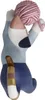 A ceramic figurine of a cat holding a ball of yarn. Anteprima dell’immagine prodotto