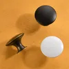 12x Vintage Möbelknöpfe – Schubladengriffe in Weiß mit Produktbild-Vorschau 3