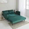 sweeek - 2-Sitzer-Sofa mit Samtbezug - Grün Produktbild-Vorschau 2