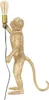 Mauro Ferretti Tischleuchte Affe Gold 26x34x55 cm Produktbild-Vorschau 2