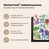 KitchenYeah© Herdabdeckplatte Dschungel - Blumen - Muster , Produktbild-Vorschau 6