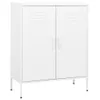 vidaXL Lagerschrank Weiß 80x35x101,5 cm Stahl Produktbild-Vorschau 8