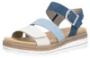 Remonte Damen Sandale Flechtmuster Klettverschluss D0Q55, Produktbild-Vorschau 8