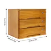 Schreibtisch Aufbewahrungsbox Organizer  mit abschließbaren Produktbild-Vorschau 2