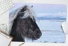 MuchoWow® Schreibtischunterlage Pferd - Schnee - Island Produktbild-Vorschau 5