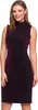 Damen Glänzendes Midi-Cocktailkleid, Tailliert, Elegant, Produktbild-Vorschau 4