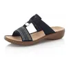 Rieker Damen Pantolette blau, Damen:40 EU Produktbild-Vorschau 13