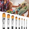8-teiliges Künstlerpinsel-Set, Nylonhaarpinsel für Produktbild-Vorschau 8