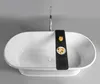 DELONIX Badewannenablage, 86x20 cm, schwarz Produktbild-Vorschau 4