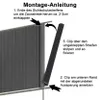 PVC Zaun Sichtschutzstreifen Klemmstreifen Schiene Clips Produktbild-Vorschau 3