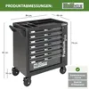 Werkstattwagen Premium plus unbestückt 7 Schubladen Produktbild-Vorschau 3