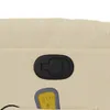 masážne kreslo vidaXL Cream Fabric Náhľad obrázku produktu 11