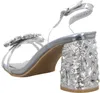 Misstyl by Laura Vita Damen Sandalette silber Produktbild-Vorschau 9