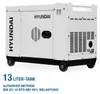 HYUNDAI Diesel Generator DHY8600SE D (6.3 kW, Elektrostart, Produktbild-Vorschau 9