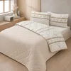 Formeya Gesteppte Doppelbett-Tagesdecke mit Muster – Produktbild-Vorschau 4