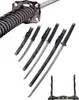 Zestaw czarny smok katana wakizashi tanto ze stojakiem - Podgląd zdjęcia produktu 1