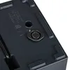 The underside of a dark gray planter is shown, focusing on a rubber foot and some embossed text. Produktbild-Vorschau