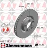 2 Zimmermann Bremsscheiben 368mm vorne für Porsche Cayenne Produktbild-Vorschau 3
