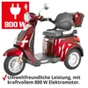 HECHT Seniorenmobil | CitisMAX Rot | 800W | bis 25km/h | Produktbild-Vorschau 8