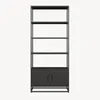 Libreria con armadio "Hailuoto" 80 x 40 x 180 cm con 4 Anteprima dell’immagine prodotto 6