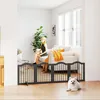PawHut Absperrgitter Hund Freistehendes Schutzgitter mit Produktbild-Vorschau 2