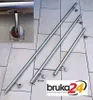 Handlauf FLEXI 300 cm V2A Edelstahl Wandhandlauf Geländer Produktbild-Vorschau 2