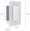 ZMH LED Wandlamp Modern, ronde wandlamp voor binnen, 3000K Productafbeelding-voorbeeld 8