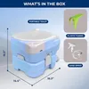 SereneLife Camping Toilet Chemical-15L, cestovní toaleta s Náhled obrázku produktu 6