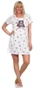 Damen Nachthemd Sleepshirt Nachtwäsche; Ecru/M/38 Produktbild-Vorschau 2