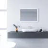 A modern bathroom vanity with a sink and mirror. Náhľad obrázku produktu