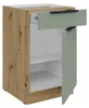 Küchen Unterschrank 50 cm Küche ARIA Aquamarin ultra matt + Produktbild-Vorschau 3