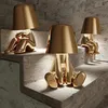 Thinker-Statue LED Nachttischlampe mit Produktbild-Vorschau 4