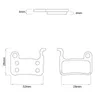 Resin Bremsbeläge Set vorne + hinten Segway Ninebot ZT3 Pro Produktbild-Vorschau 4