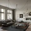 Creative Cables Spider 5 Falls Hängelampe Schwarz  Schwarz Produktbild-Vorschau 2