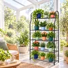 Relaxdays Blumenregal mit 5 Ablagen, HBT: 144 x 71 x 24,5 Produktbild-Vorschau 2