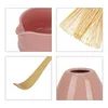 Matcha Besen Set, Matcha Set Rosa 5-Teiliges, Japanisches Produktbild-Vorschau 3