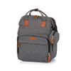 CHIPOLINO Wickeltasche, Rucksack Granit Produktbild-Vorschau 3