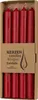 Stabkerzen "Rustik" Ø 2,2 x 25 cm, 4er Pack Rubin Produktbild-Vorschau 1