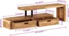 vidaXL Support TV (118-200) x 30 x 40 cm en bois massif Voir les images du produit 9
