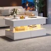 Sweiko 120 x 50 x 46 cm Anhebbarer CouchtischSofatisch mit Produktbild-Vorschau 4