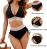 Bikini Sets für Damen Highwaist-Bikini-Hose Bauch Kontrolle Produktbild-Vorschau 4
