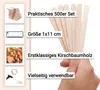 Eisstiele - 500 Stück Holzstäbchen aus naturbelassenem Holz Produktbild-Vorschau 3