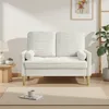 2-Sitzer Loveseat Sofa 121 cm – Skandi-Style Couch in Produktbild-Vorschau 1