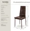 TecTake 401849, 410 mm, 450 mm, 985 mm, 4 kg, Hnědá Náhled obrázku produktu 7
