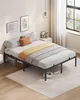 A bedroom with a bed and a robot vacuum. Náhled obrázku produktu